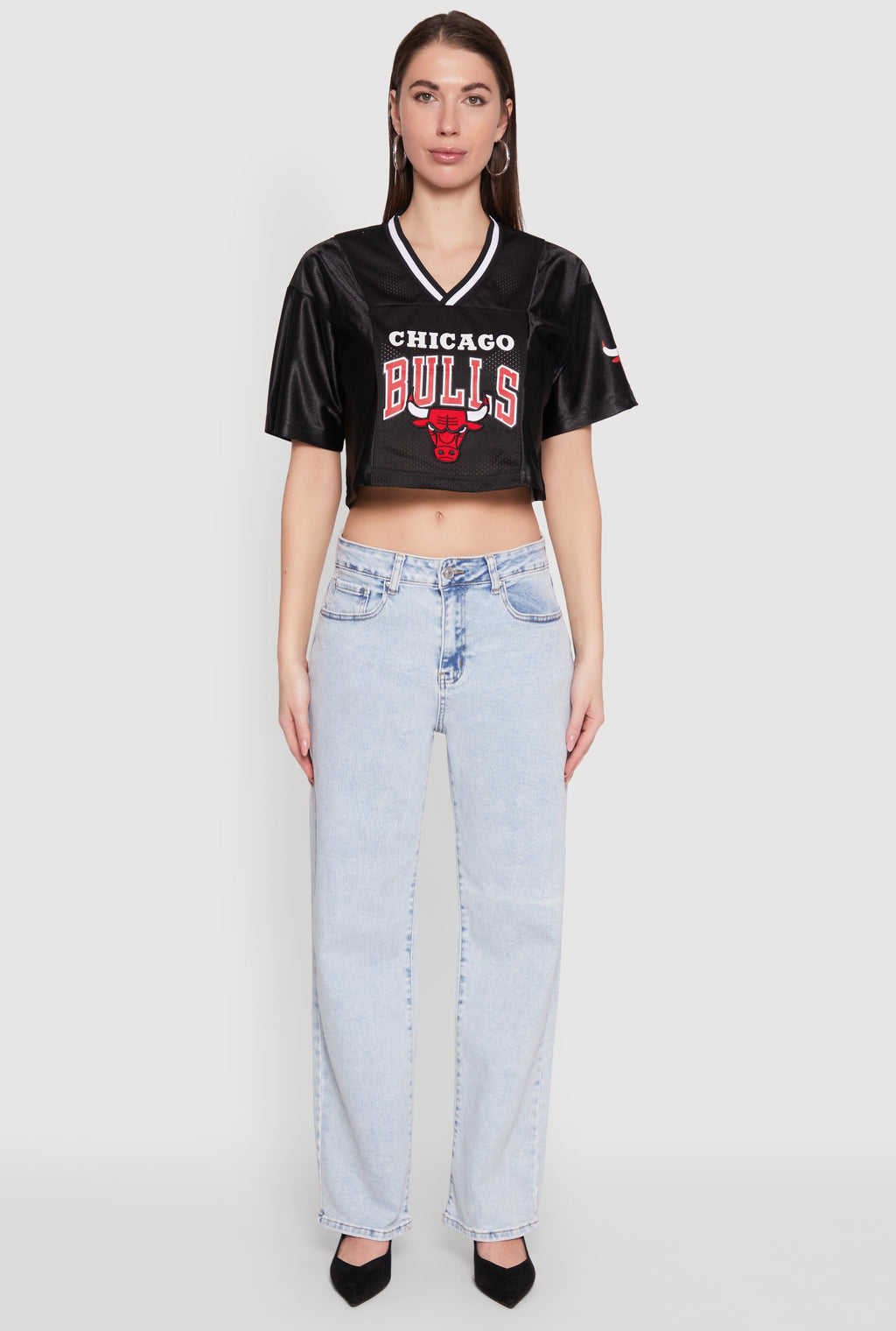 NBA Chicago Bulls Cropped Jersey